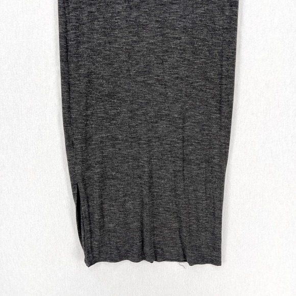 ANTHROPOLOGIE DOLAN Sarana Dress Womens Small Gray Black White Collared Belt - Picture 7 of 14